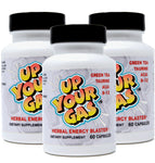60 Capsules-Up Your Gas 3 Pack: All Natural Herbal Energy