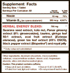 30 Tablets- Up Your Gas-Herbal Energy Blaster- 2 Pack -Buy More and Save!